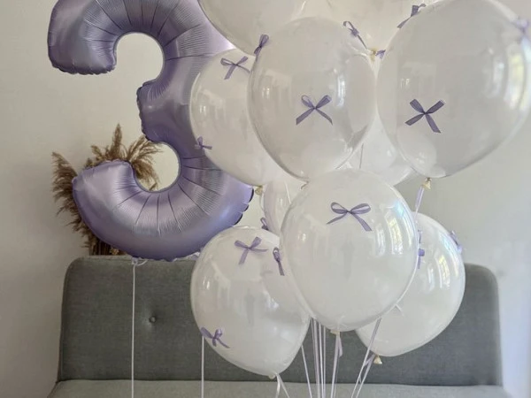 Balloons with Ribbon Bows: The Trend That Will Elevate Any Celebration