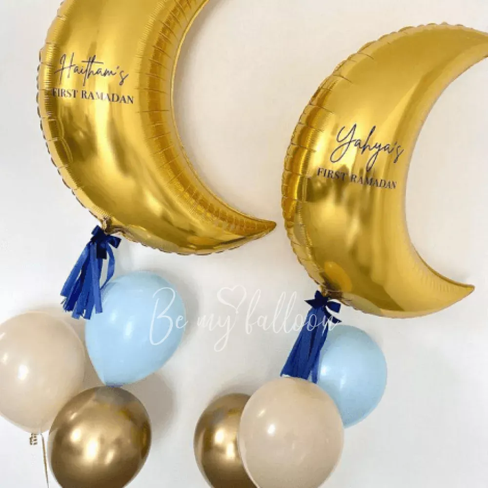 الذهب احباط الهلال 32 " مع نقش مع شرابة