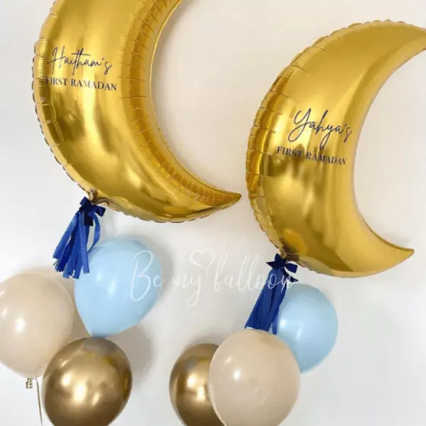 الذهب احباط الهلال 32 " مع نقش مع شرابة